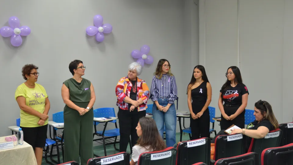 Foto: Milton Santos / O evento Agosto Lilás pertence ao projeto meses coloridos