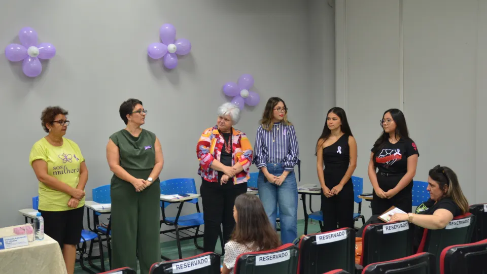 Foto: Milton Santos / O evento Agosto Lilás pertence ao projeto meses coloridos