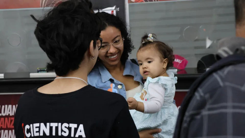 A mostra "A ciência está aqui" faz parte do Comunica Ciência, encontro promovido pela Universidade Federal de Uberlândia (UFU) e que reúne pesquisadores e comunicadores (foto: Marco Cavalcanti)