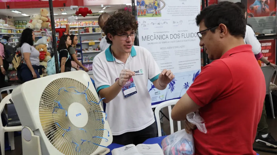 A mostra "A ciência está aqui" faz parte do Comunica Ciência, encontro promovido pela Universidade Federal de Uberlândia (UFU) e que reúne pesquisadores e comunicadores (foto: Marco Cavalcanti)