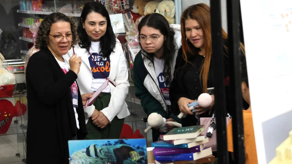 A mostra "A ciência está aqui" faz parte do Comunica Ciência, encontro promovido pela Universidade Federal de Uberlândia (UFU) e que reúne pesquisadores e comunicadores (foto: Marco Cavalcanti)