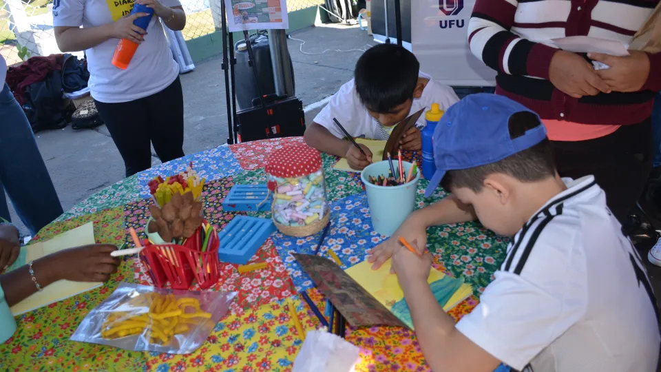 Projeto UFU pela Cidade esteve presente no Parque do Sabiá (Milton Santos) 