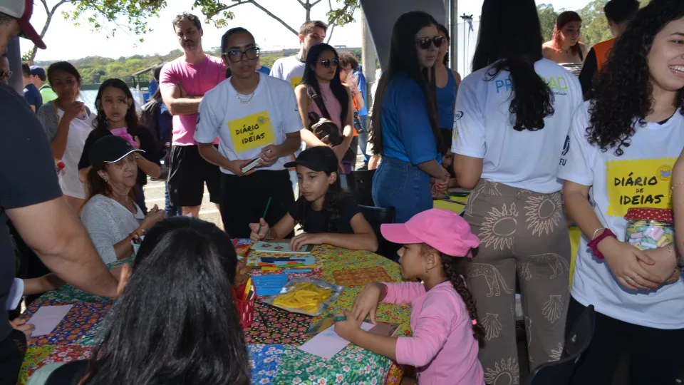 Projeto UFU pela Cidade esteve presente no Parque do Sabiá (Milton Santos) 