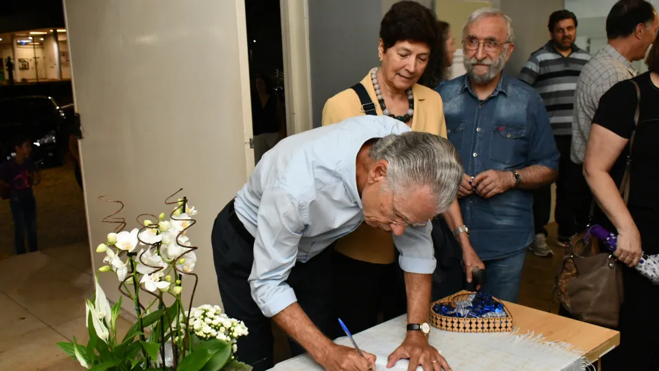 Homenagem ao ex-reitor da UFU Nestor Barbosa de Andrade (Fotos: Milton Santos) 