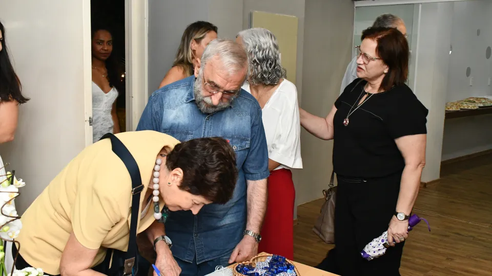 Homenagem ao ex-reitor da UFU Nestor Barbosa de Andrade (Fotos: Milton Santos) 