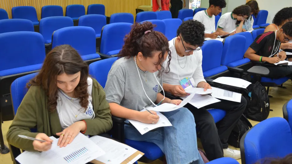 IX Maratona de Matemática do Ensino Médio  (Fotos: Milton Santos)