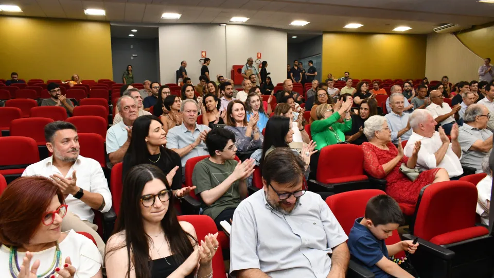 Homenagem ao ex-reitor da UFU Nestor Barbosa de Andrade (Fotos: Milton Santos) 