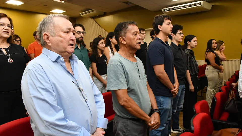 Homenagem ao ex-reitor da UFU Nestor Barbosa de Andrade (Fotos: Milton Santos) 