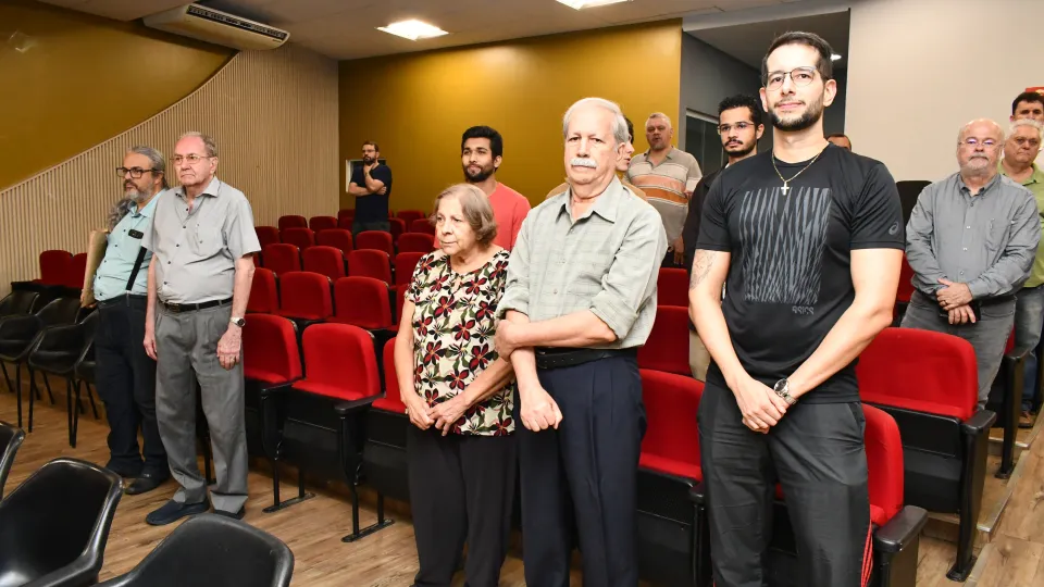 Homenagem ao ex-reitor da UFU Nestor Barbosa de Andrade (Fotos: Milton Santos) 