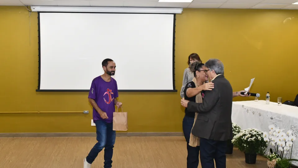 Homenagem ao ex-reitor da UFU Nestor Barbosa de Andrade (Fotos: Milton Santos) 