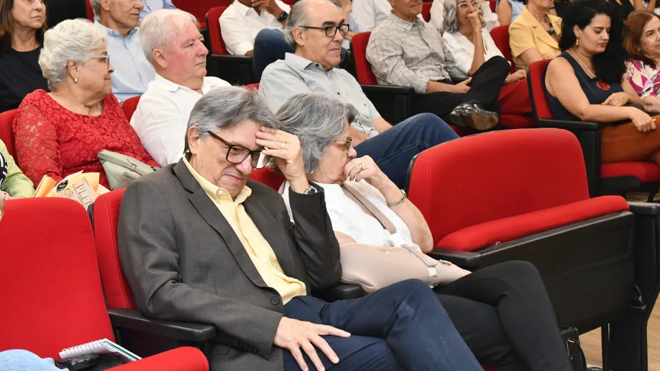 Homenagem ao ex-reitor da UFU Nestor Barbosa de Andrade (Fotos: Milton Santos) 