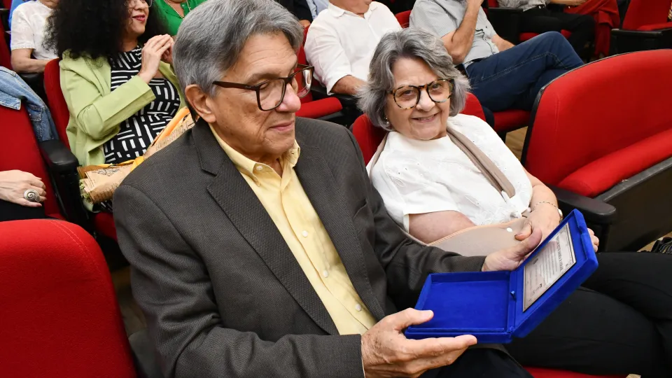 Homenagem ao ex-reitor da UFU Nestor Barbosa de Andrade (Fotos: Milton Santos) 