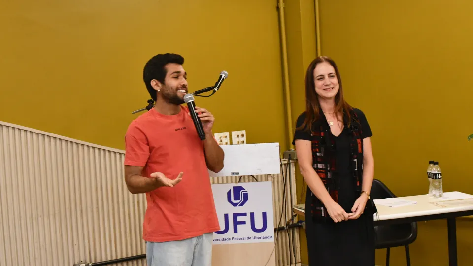 Homenagem ao ex-reitor da UFU Nestor Barbosa de Andrade (Fotos: Milton Santos) 