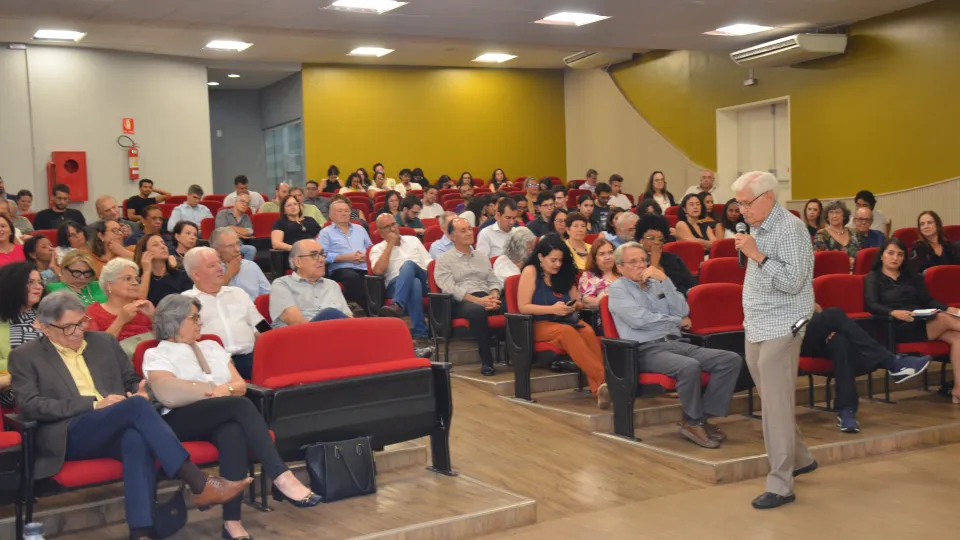 Homenagem ao ex-reitor da UFU Nestor Barbosa de Andrade (Fotos: Milton Santos) 