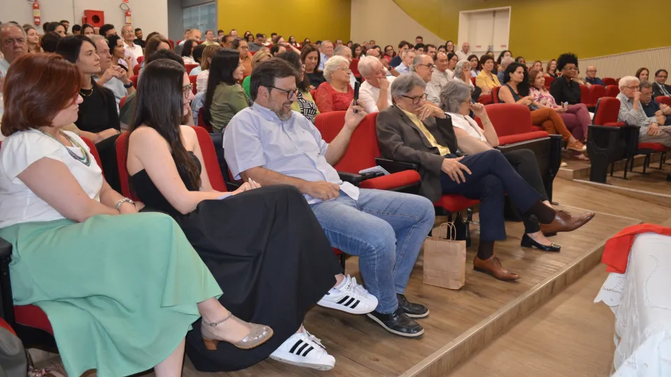 Homenagem ao ex-reitor da UFU Nestor Barbosa de Andrade (Fotos: Milton Santos) 