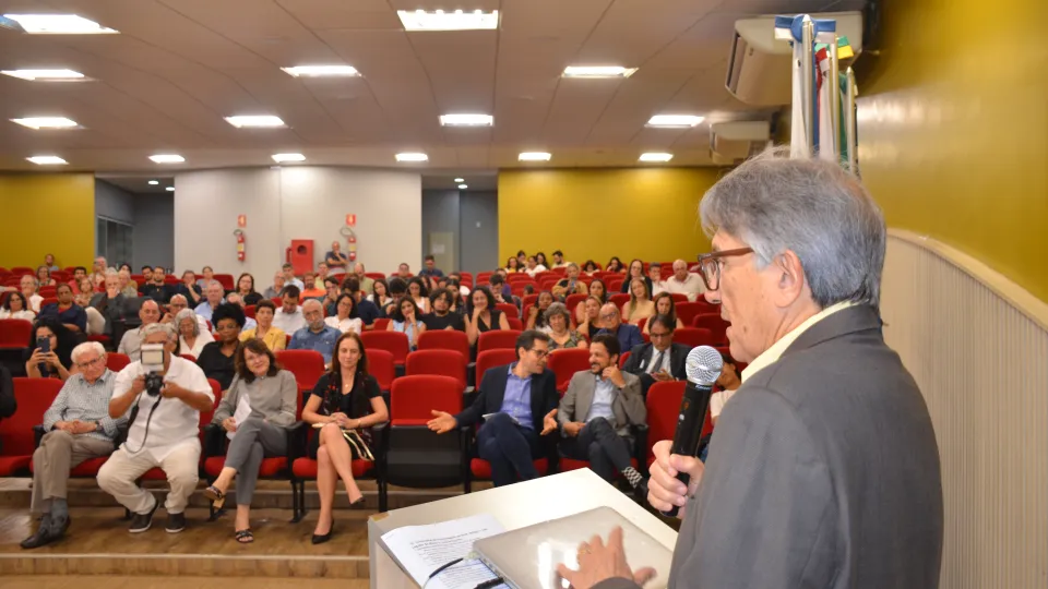 Homenagem ao ex-reitor da UFU Nestor Barbosa de Andrade (Fotos: Milton Santos) 