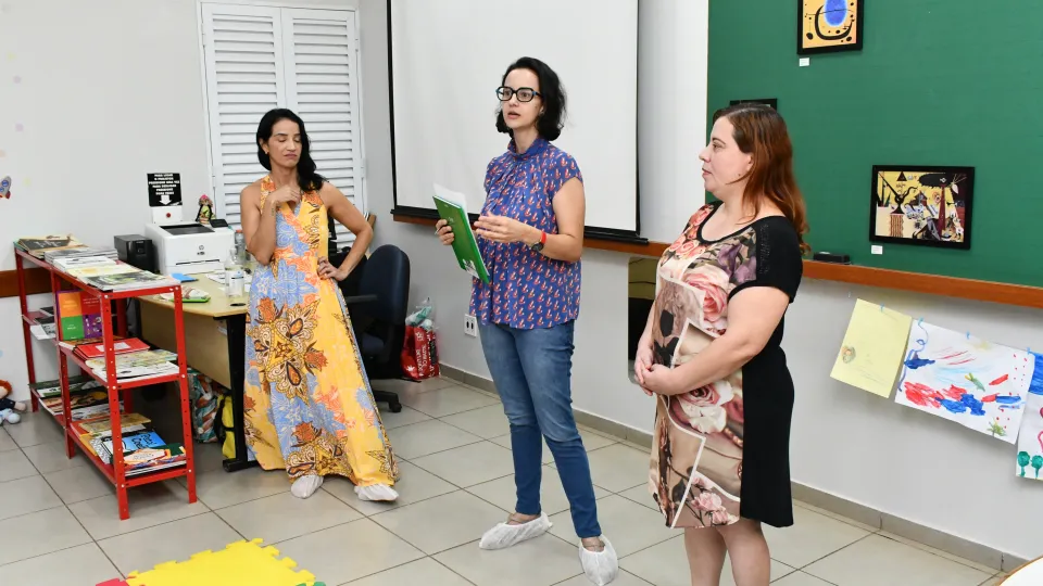 Inauguração da brinquedoteca do Curso de Pedagogia (Fotos: Milton Santos)