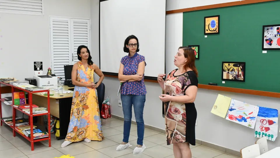 Inauguração da brinquedoteca do Curso de Pedagogia (Fotos: Milton Santos)