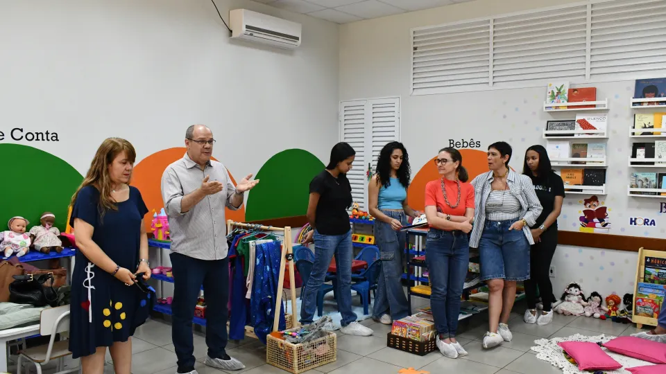 Inauguração da brinquedoteca do Curso de Pedagogia (Fotos: Milton Santos)