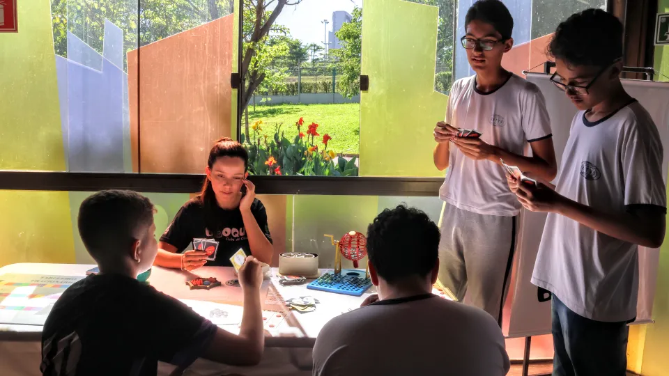 O Brincando e Aprendendo é aberto à população em geral (foto: Marco Cavalcanti)