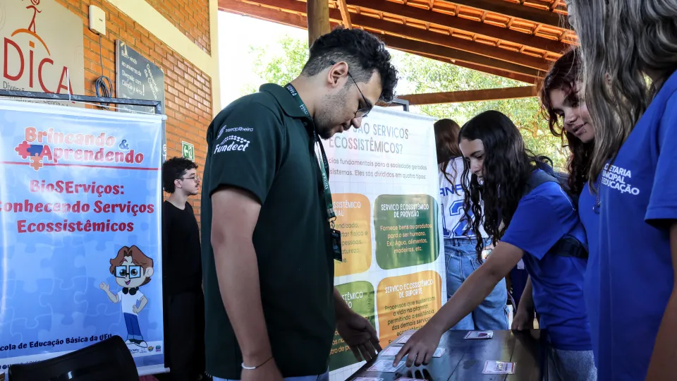 O Brincando e Aprendendo é aberto à população em geral (foto: Marco Cavalcanti)