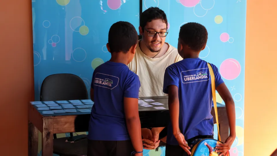 O Brincando e Aprendendo é aberto à população em geral (foto: Marco Cavalcanti)