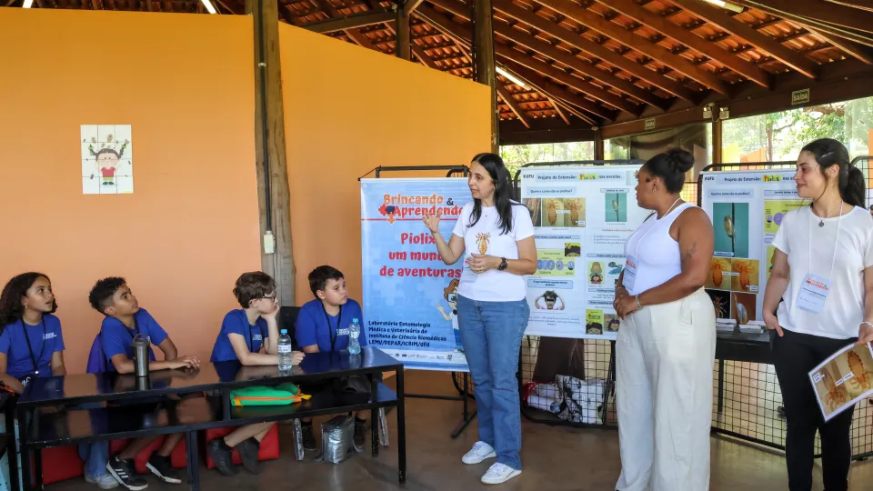O Brincando e Aprendendo é aberto à população em geral (foto: Marco Cavalcanti)