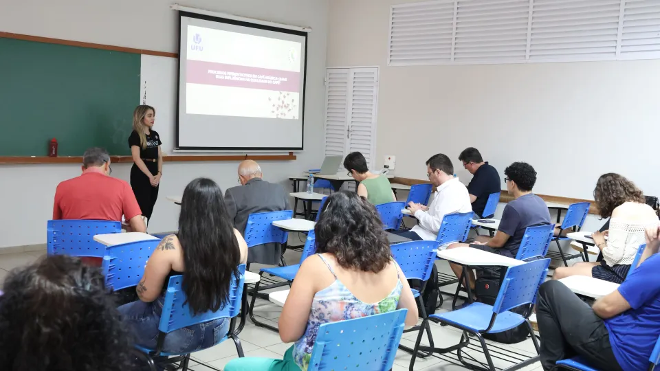 Apresentação dos trabalhos