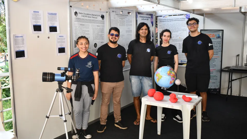Mostra de projetos do I Encontro de Extensão da Pós-Graduação da UFU (Fotos: Milton Santos)
