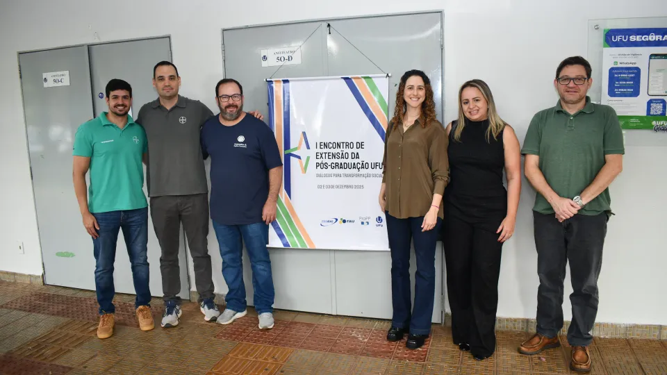 Mostra de projetos do I Encontro de Extensão da Pós-Graduação da UFU (Fotos: Milton Santos)