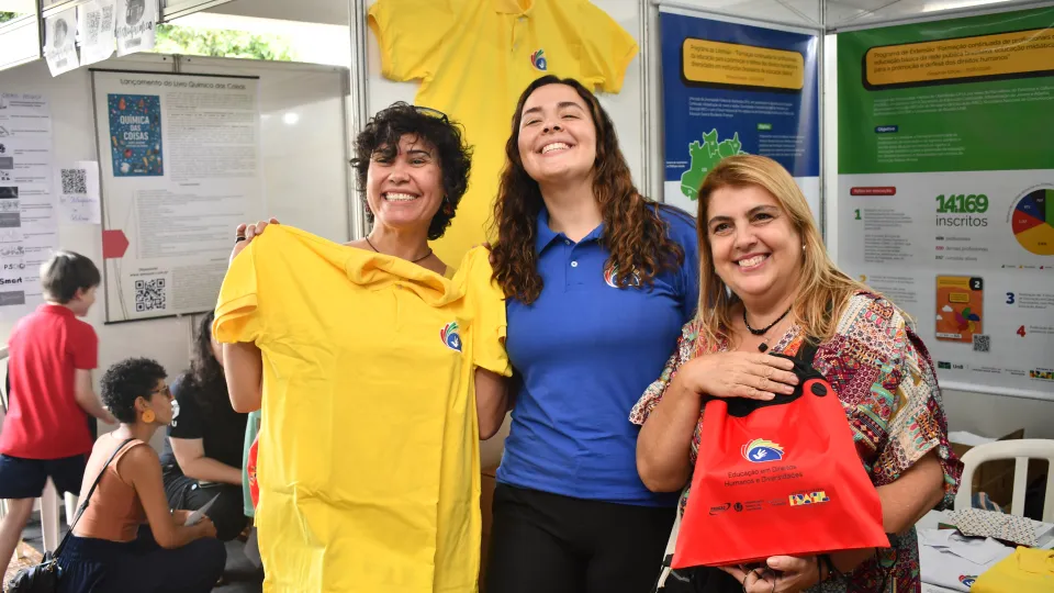 Mostra de projetos do I Encontro de Extensão da Pós-Graduação da UFU (Fotos: Milton Santos)