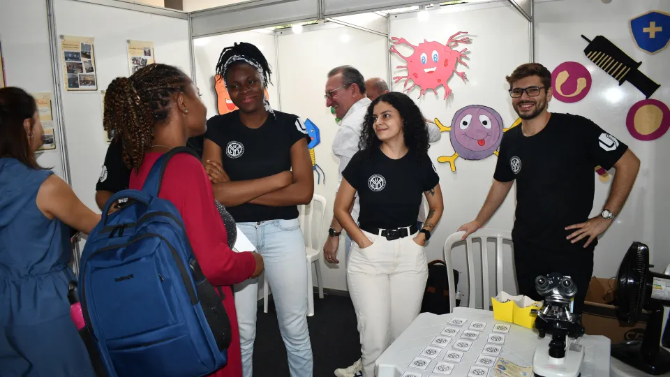 Mostra de projetos do I Encontro de Extensão da Pós-Graduação da UFU (Fotos: Milton Santos)