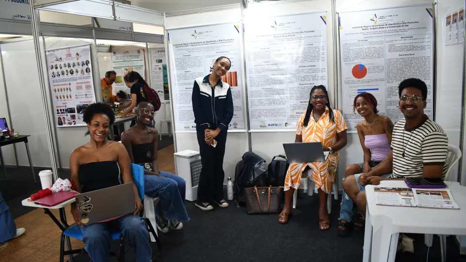 Mostra de projetos do I Encontro de Extensão da Pós-Graduação da UFU (Fotos: Milton Santos)