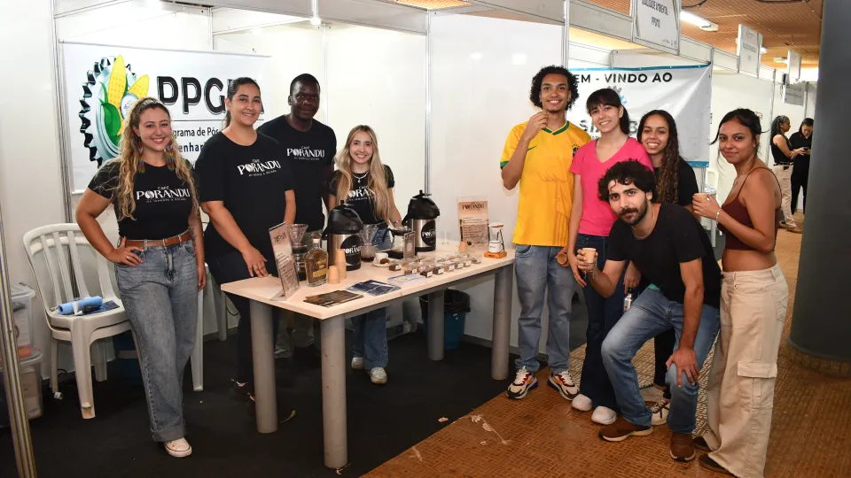 Mostra de projetos do I Encontro de Extensão da Pós-Graduação da UFU (Fotos: Milton Santos)