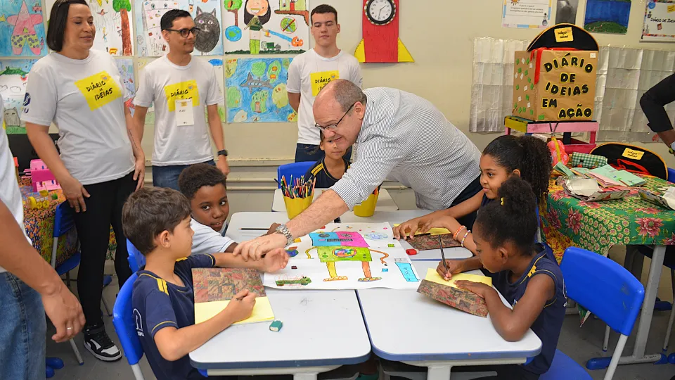  "Diário de Ideias em descobertas com IA " (Fotos: Milton Santos)
