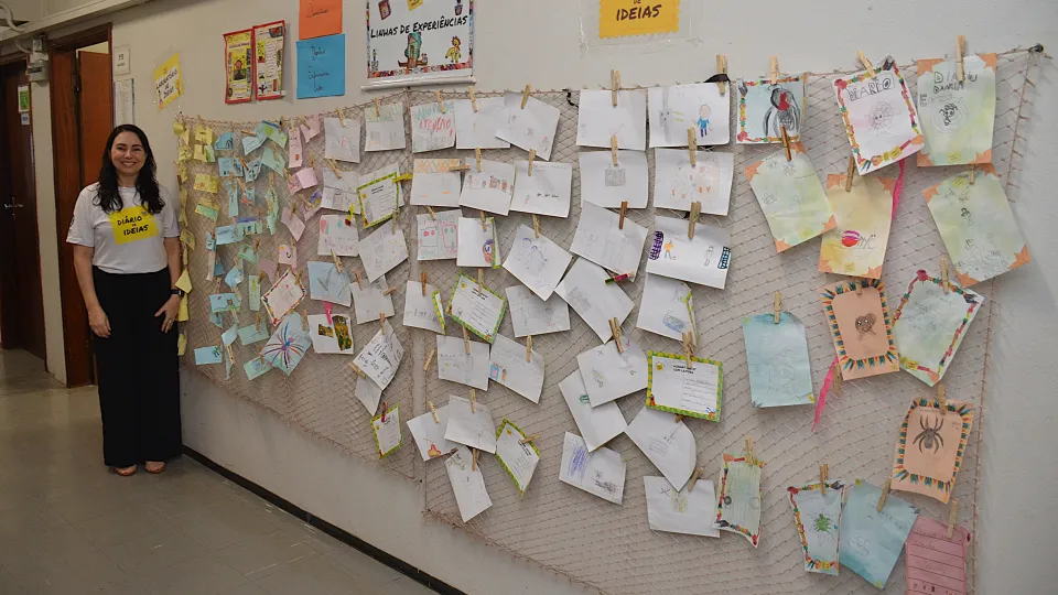  "Diário de Ideias em descobertas com IA " (Fotos: Milton Santos)