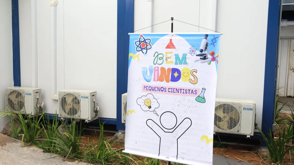 Visita das crianças