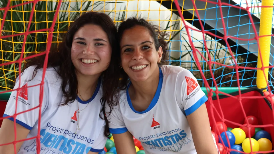 Visita das crianças