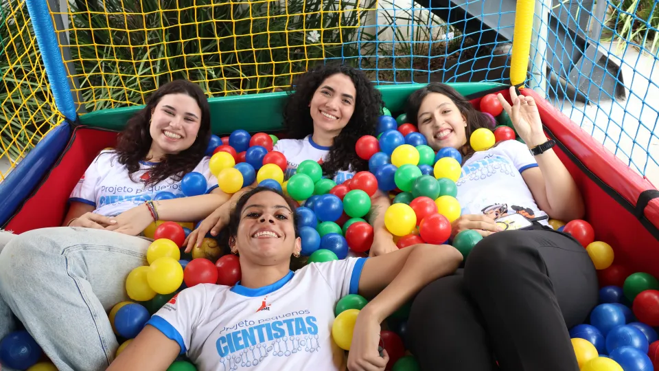 Visita das crianças