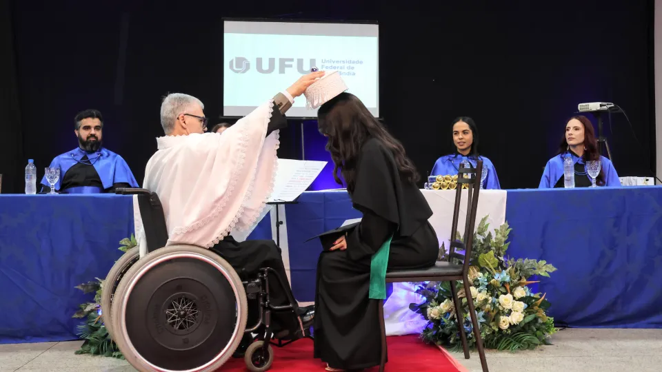 Colaram Grau 20 alunos de três cursos de graduação (foto: Marco Cavalcanti)
