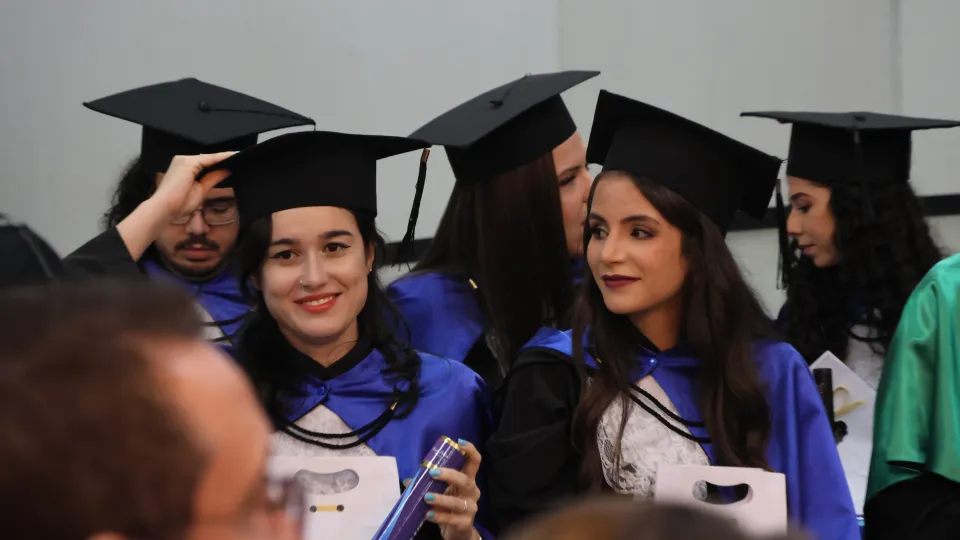 Colaram Grau 20 alunos de três cursos de graduação (foto: Marco Cavalcanti)