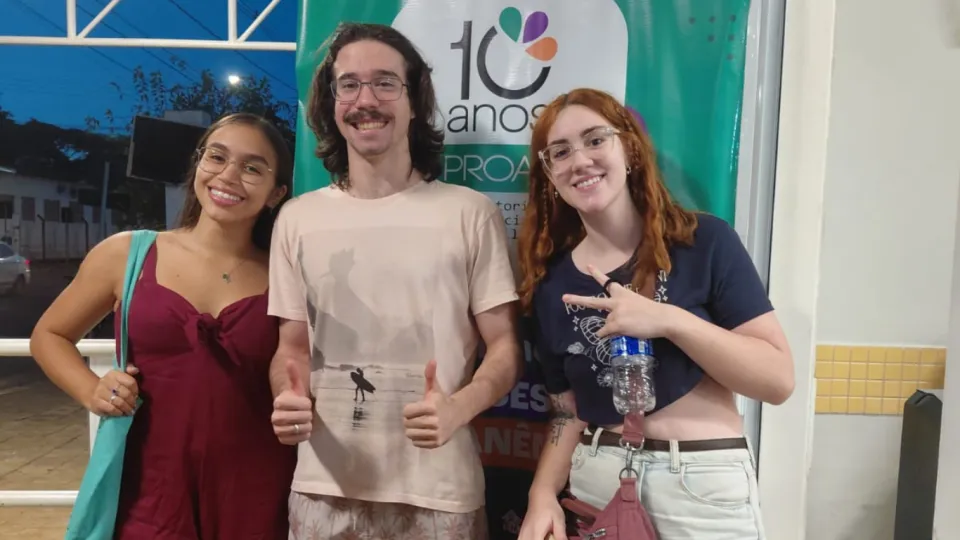 Imagem do público durante o aniversário de 10 anos da Proae