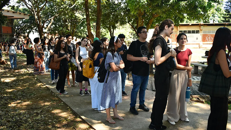Imagem do público durante o aniversário de 10 anos da Proae