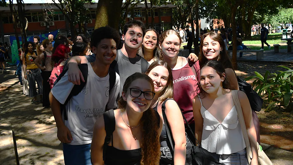 Imagem do público durante o aniversário de 10 anos da Proae