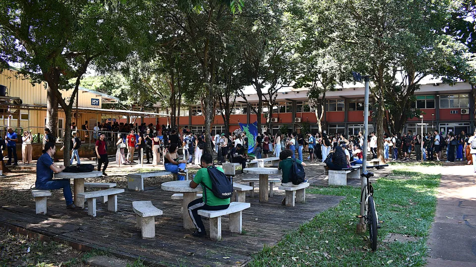 Imagem do público durante o aniversário de 10 anos da Proae