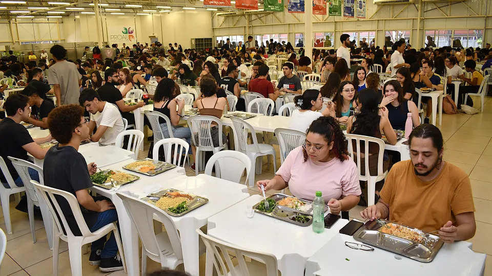 Imagem do público durante o aniversário de 10 anos da Proae
