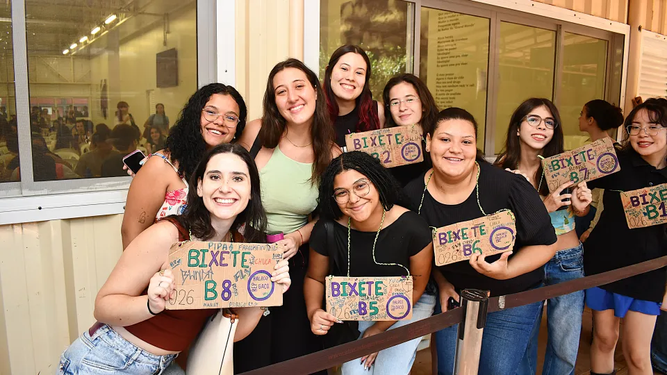 Imagem do público durante o aniversário de 10 anos da Proae