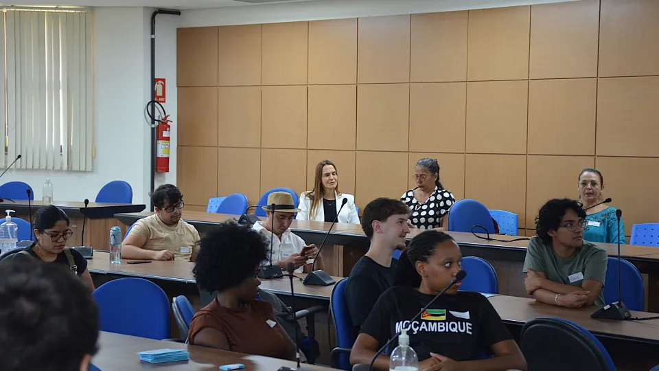 Recepção dos estudantes internacionais 2026/1