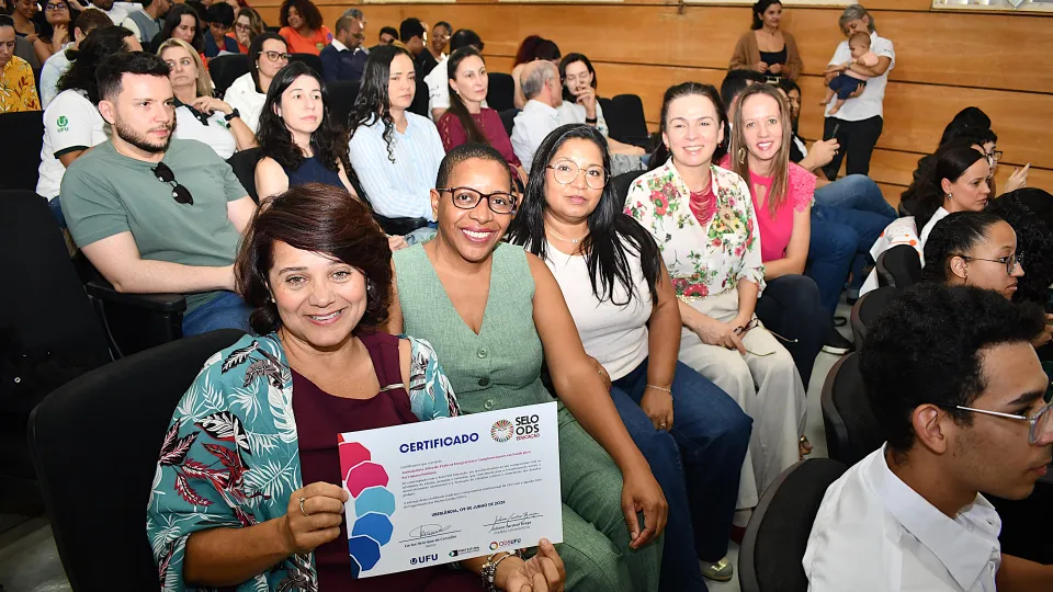 Entrega de Selos ODS (Fotos: Milton Santos)