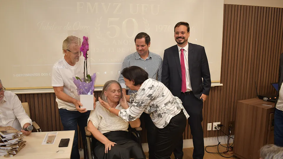 50 anos da formatura da primeira turma de Medicina Veterinária UFU (Milton Santos)